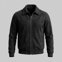 Herren Wildlederjacke mit Hemdkragen | Albrecht