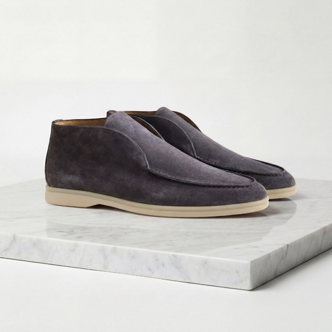 Herren Wildleder-Stiefeletten im Loafer-Schnitt | Dietmar_11