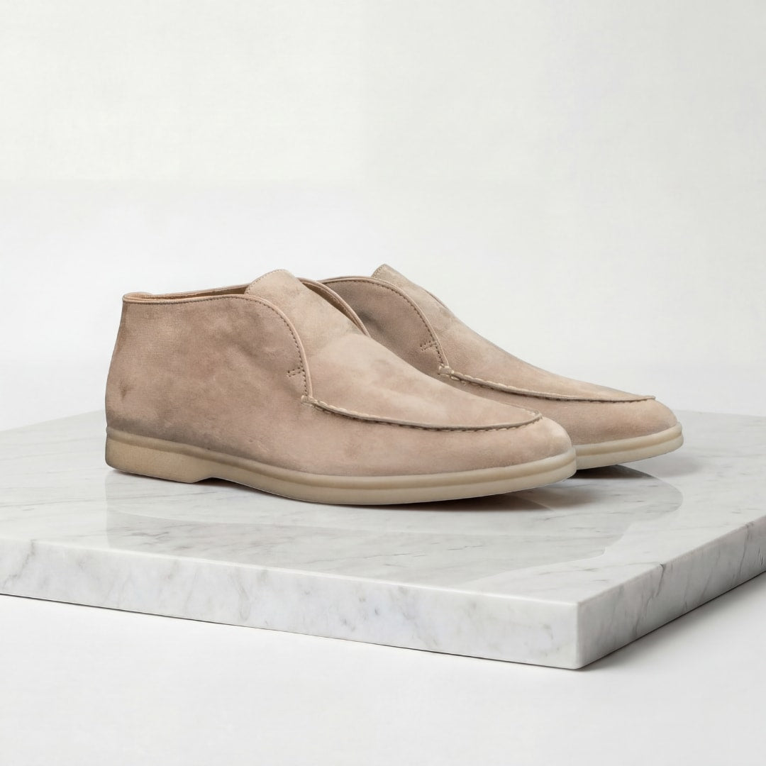 Herren Wildleder-Stiefeletten im Loafer-Schnitt | Dietmar_12