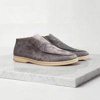 Herren Wildleder-Stiefeletten im Loafer-Schnitt | Dietmar