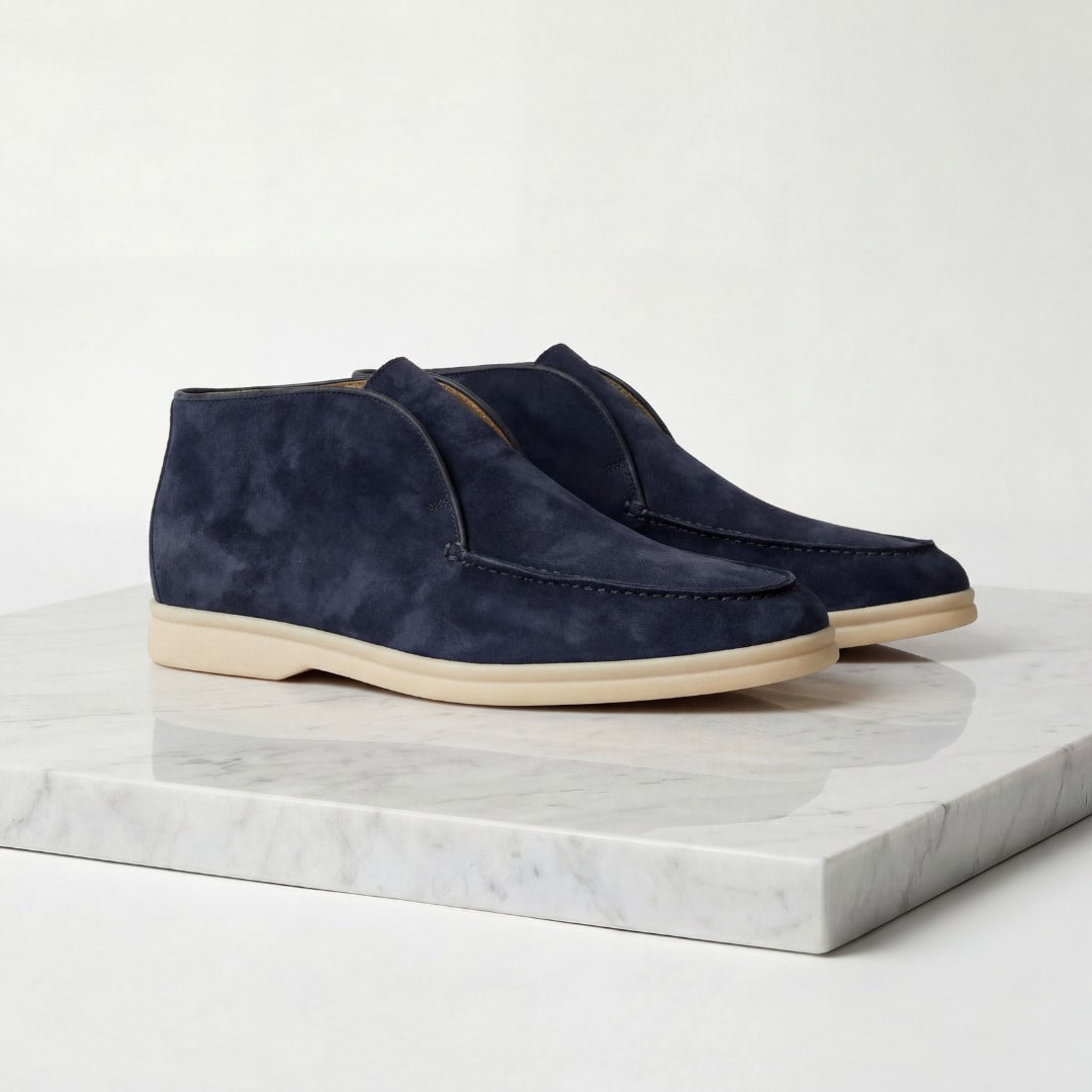 Herren Wildleder-Stiefeletten im Loafer-Schnitt | Dietmar