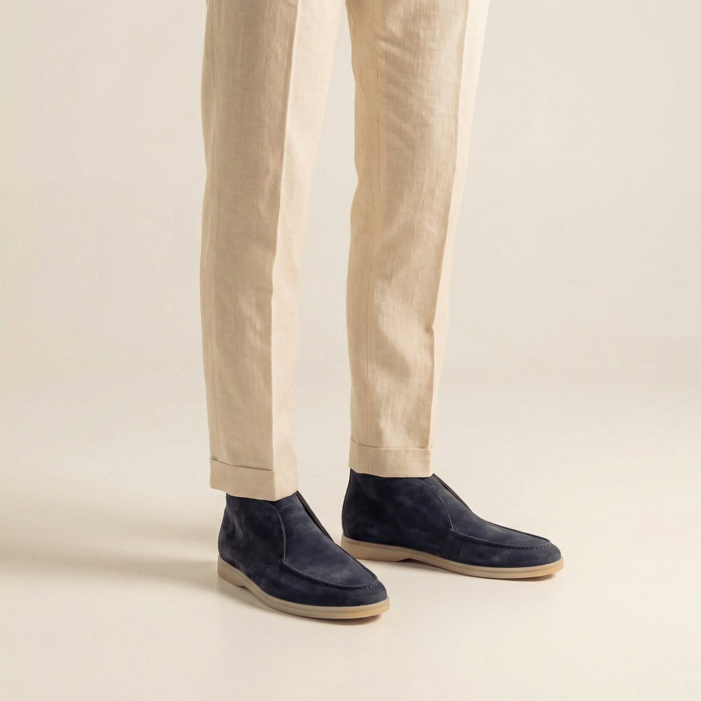 Herren Wildleder-Stiefeletten im Loafer-Schnitt | Dietmar_5