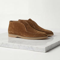 Herren Wildleder-Stiefeletten im Loafer-Schnitt | Dietmar
