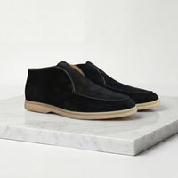 Herren Wildleder-Stiefeletten im Loafer-Schnitt | Dietmar