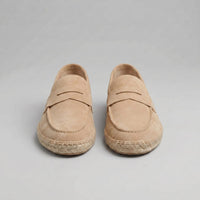 Herren Wildleder-Loafer mit Jutesohle | Gerlach