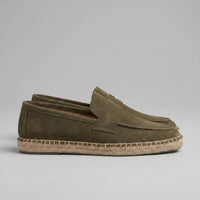 Herren Wildleder-Loafer mit Jutesohle | Gerlach