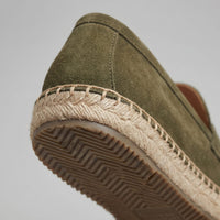 Herren Wildleder-Loafer mit Jutesohle | Gerlach