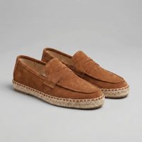 Herren Wildleder-Loafer mit Jutesohle | Gerlach