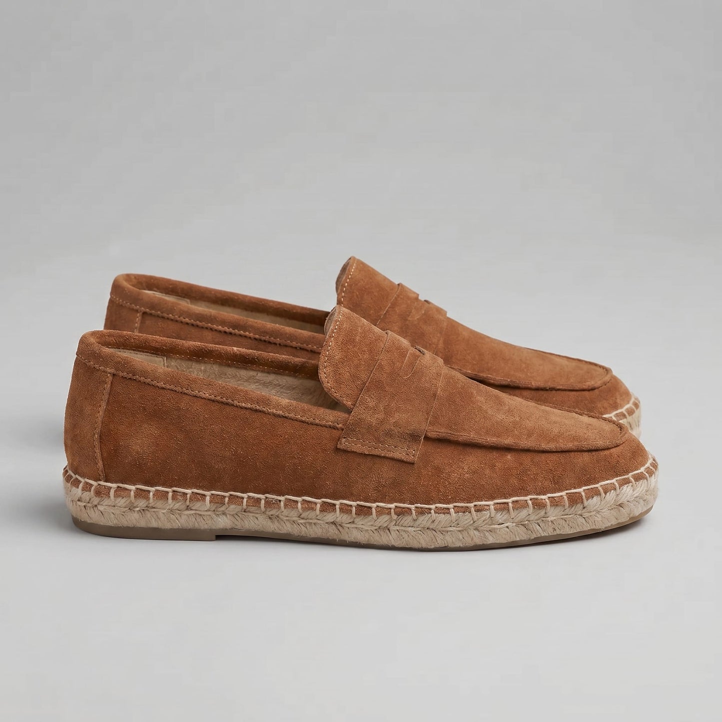 Herren Wildleder-Loafer mit Jutesohle | Gerlach_7