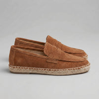 Herren Wildleder-Loafer mit Jutesohle | Gerlach
