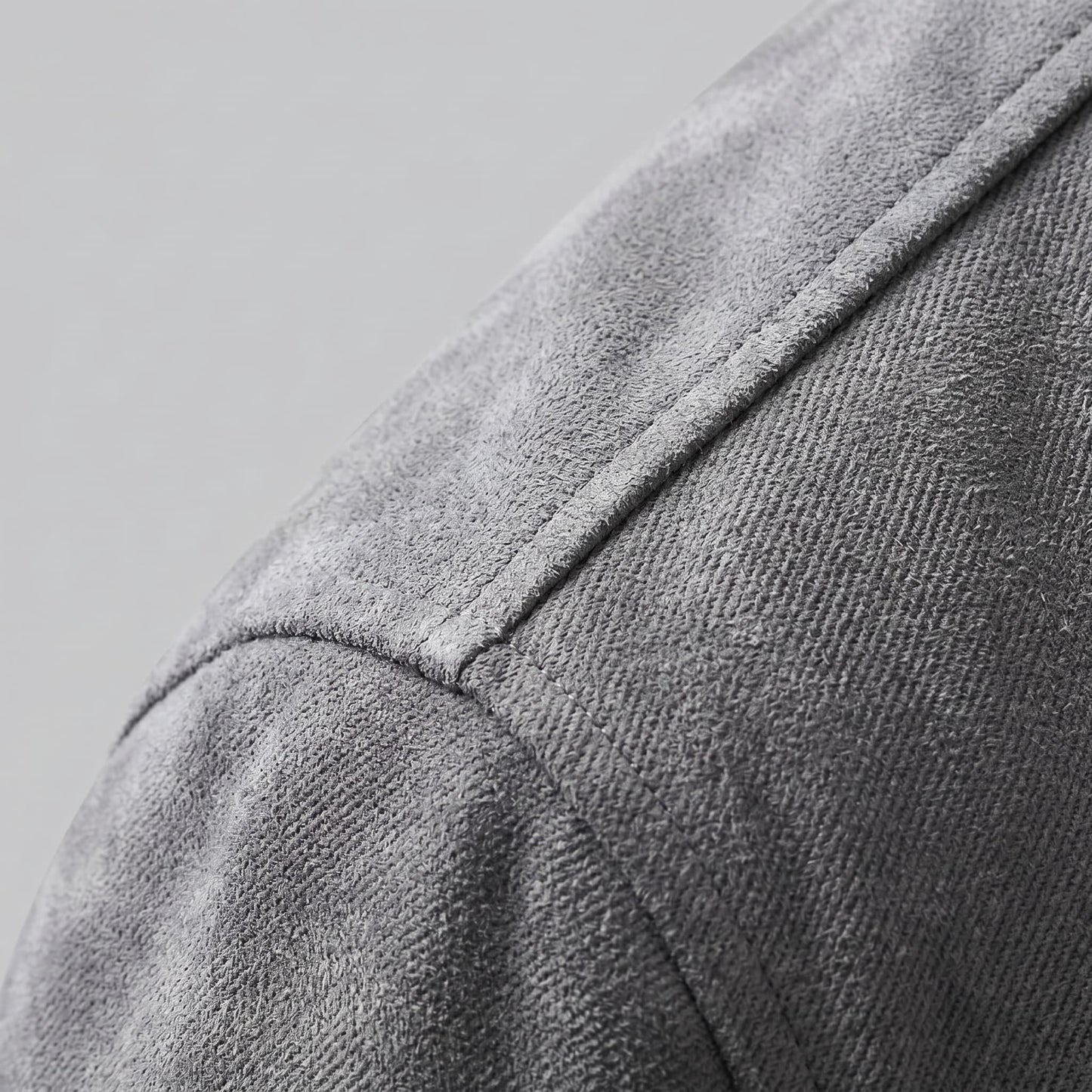 Herren Wildlederjacke mit Hemdkragen | Gerd_4