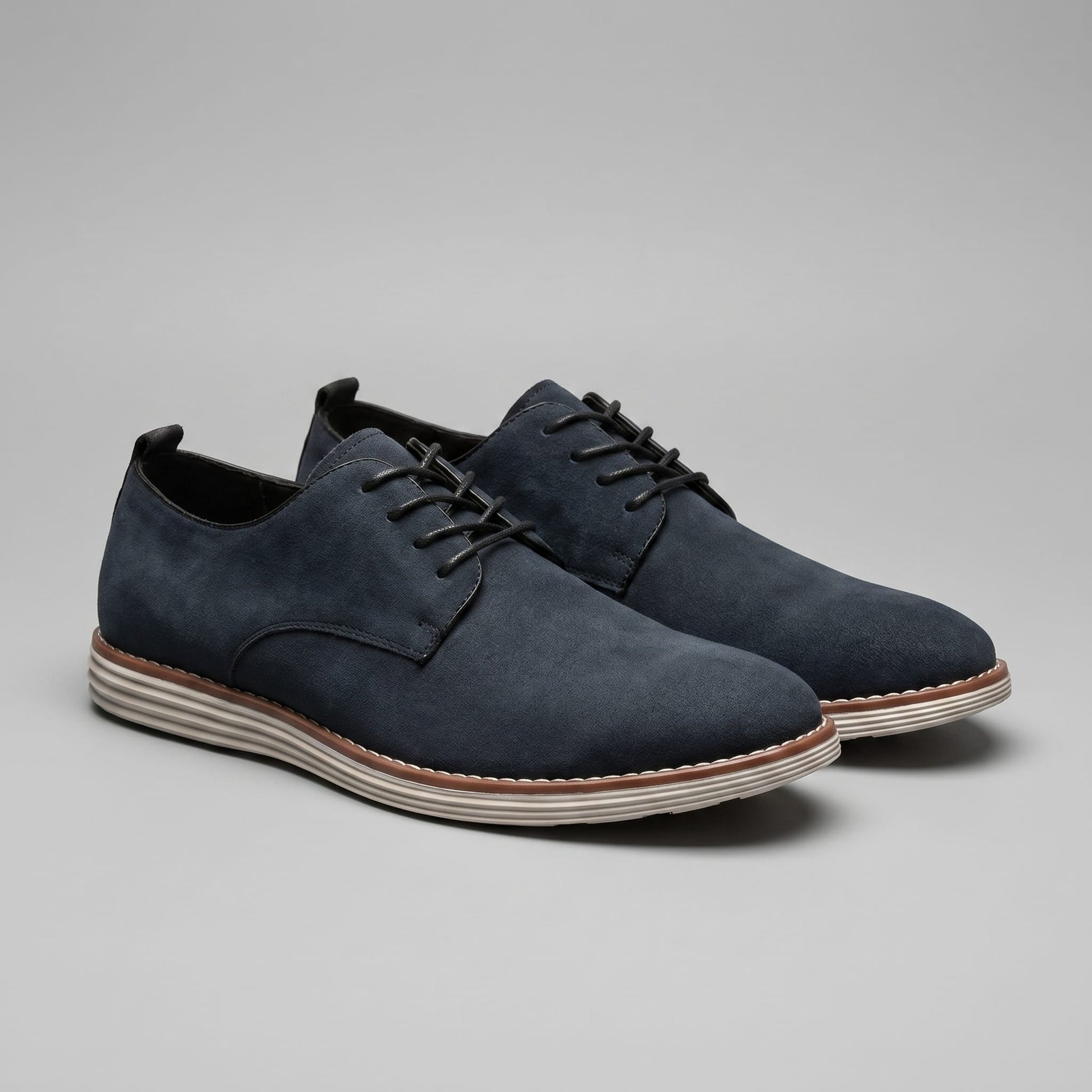 Herren Derby-Schuhe in Wildlederoptik | Odo