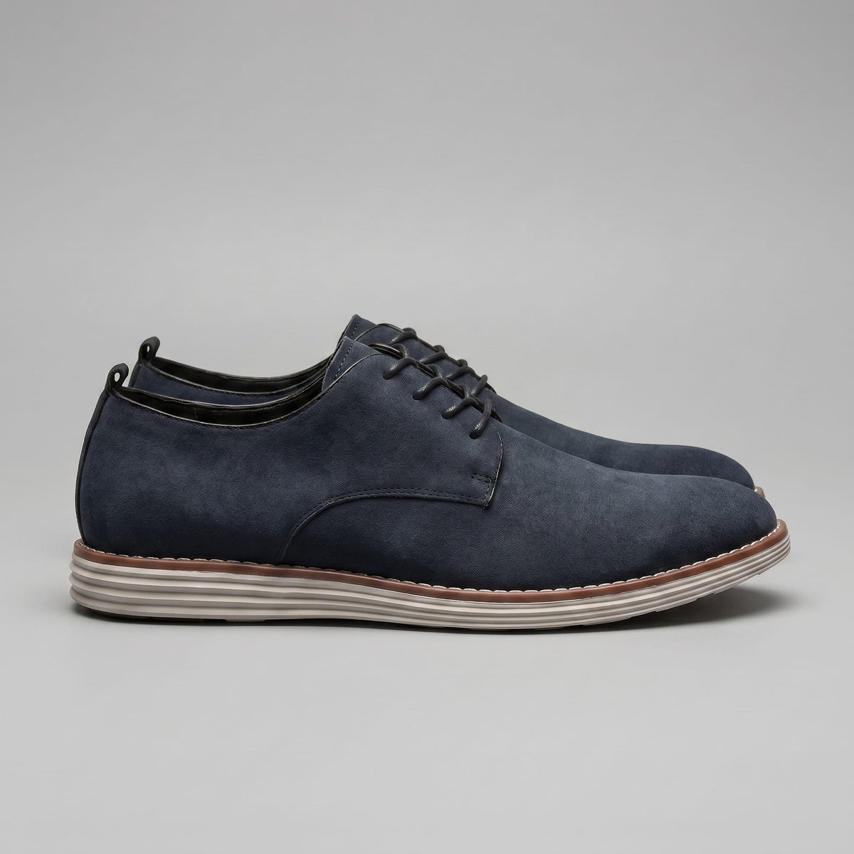 Herren Derby-Schuhe in Wildlederoptik | Odo