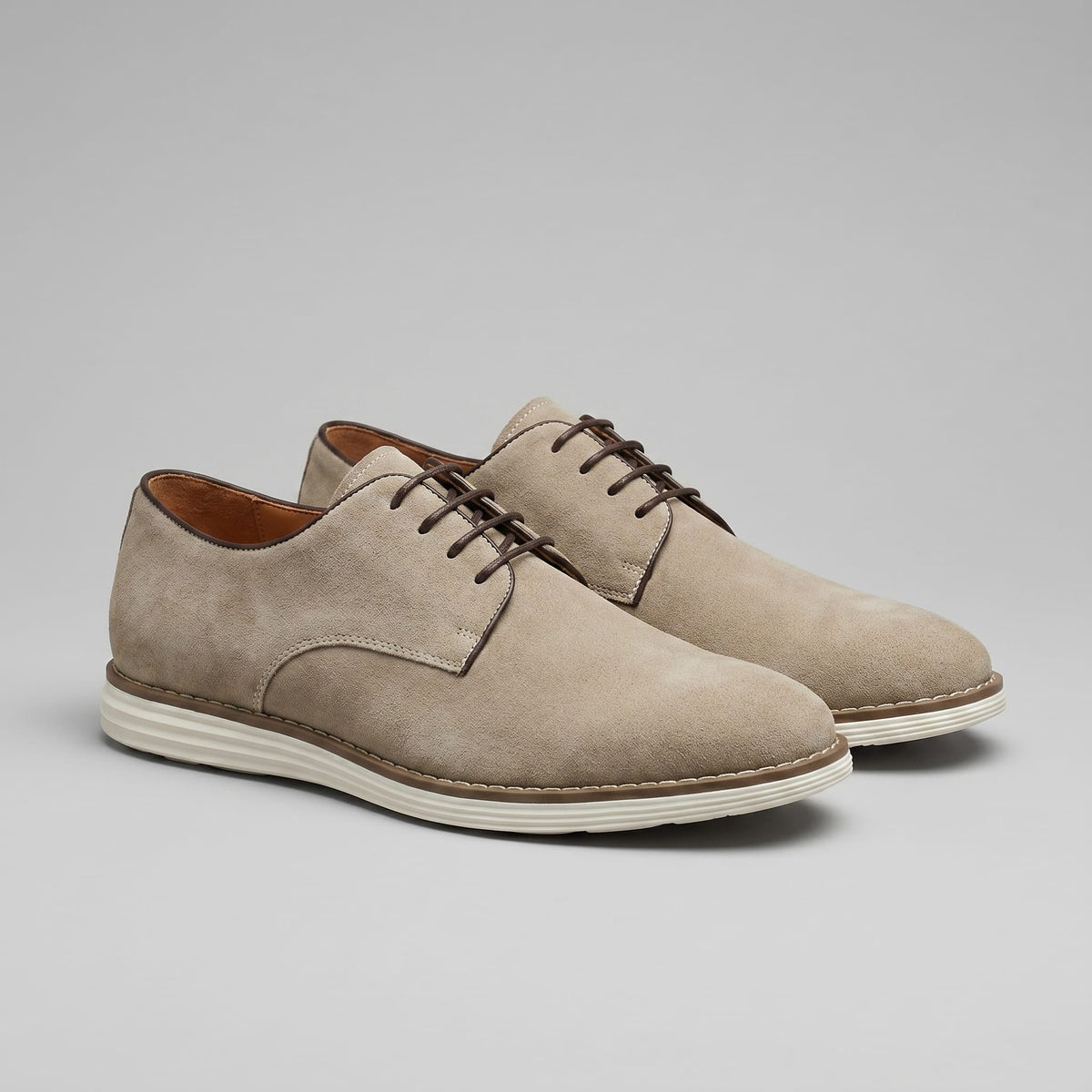 Herren Derby-Schuhe in Wildlederoptik | Odo