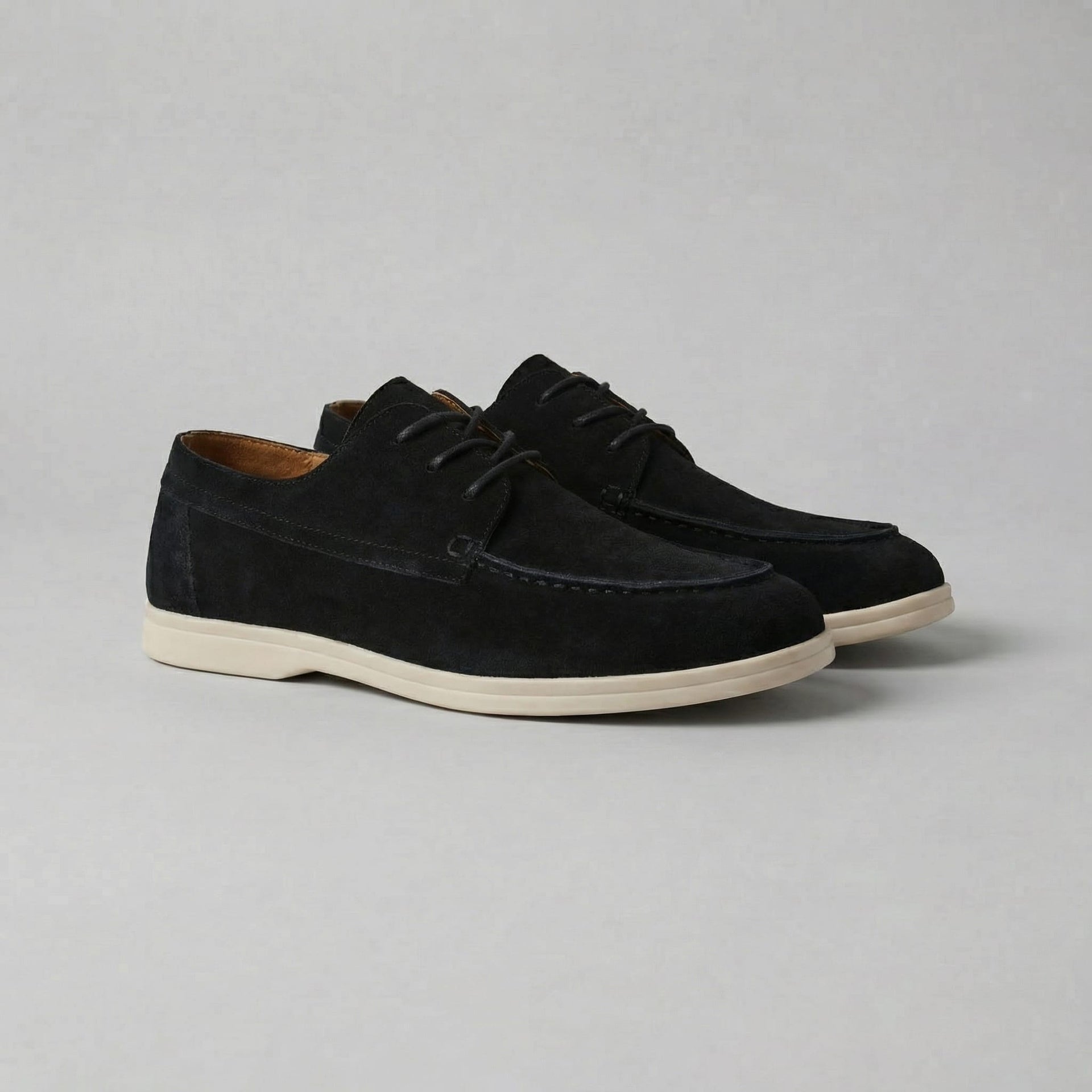 Herren Wildlederschuhe mit Mokassinnaht | Olaf