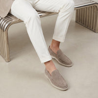 Herren Wildleder-Loafer mit Mokassinnaht | Dietrich