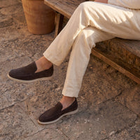 Herren Wildleder-Loafer mit Mokassinnaht | Dietrich