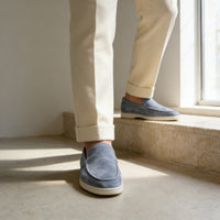 Herren Wildleder-Loafer mit Mokassinnaht | Dietrich