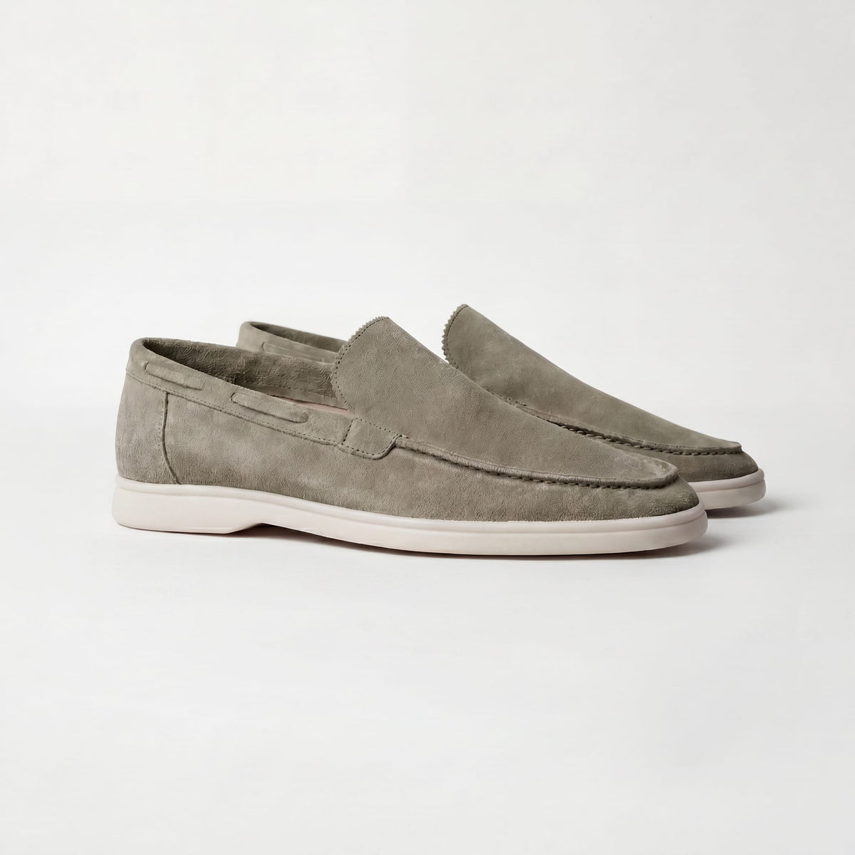 Herren Wildleder-Loafer mit Mokassinnaht | Dietrich