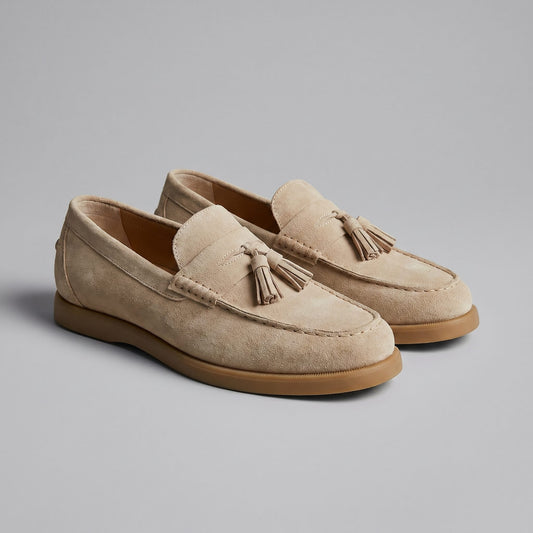 Herren Wildleder-Loafer mit Quasten | Dominik_1