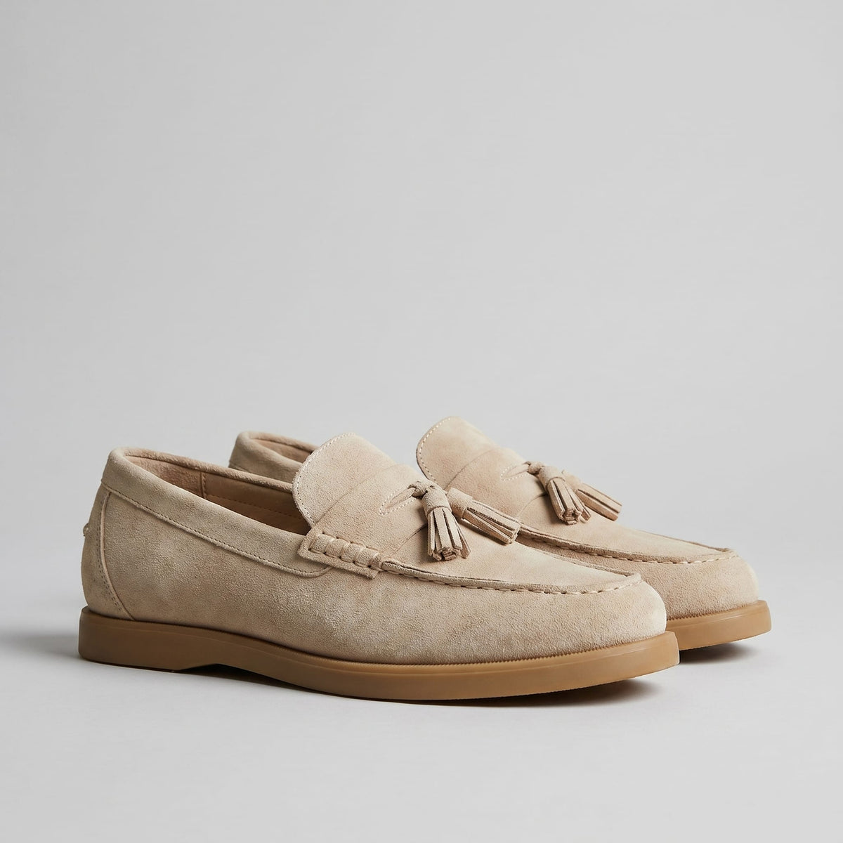 Herren Wildleder-Loafer mit Quasten | Dominik_4