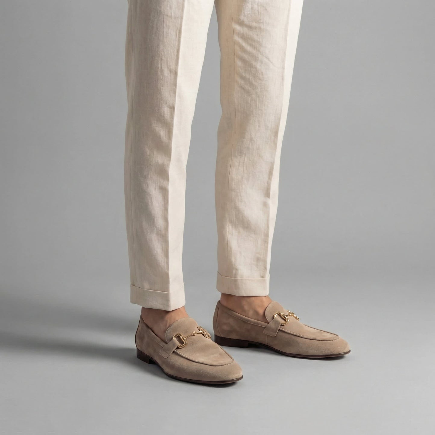 Herren Wildleder-Loafer mit Trense | Knut_2