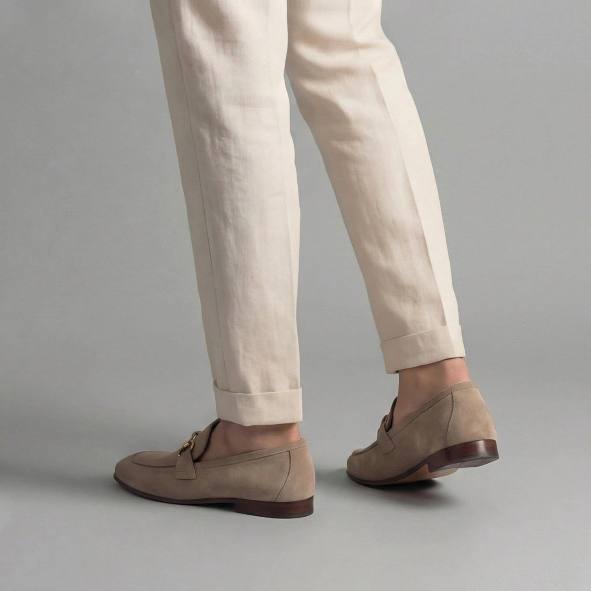 Herren Wildleder-Loafer mit Trense | Knut_4