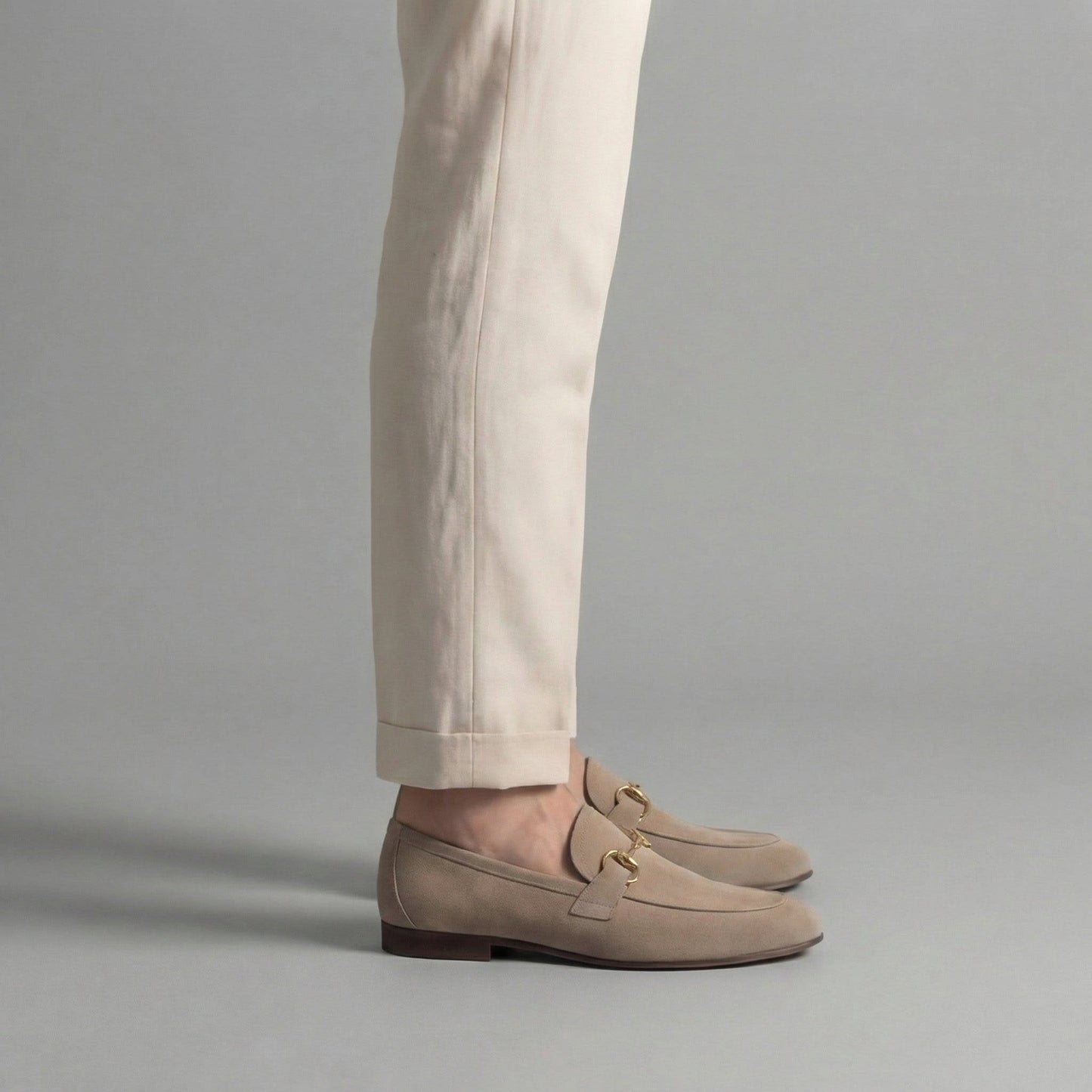 Herren Wildleder-Loafer mit Trense | Knut_5