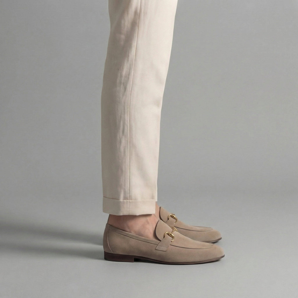 Herren Wildleder-Loafer mit Trense | Knut