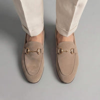 Herren Wildleder-Loafer mit Trense | Knut