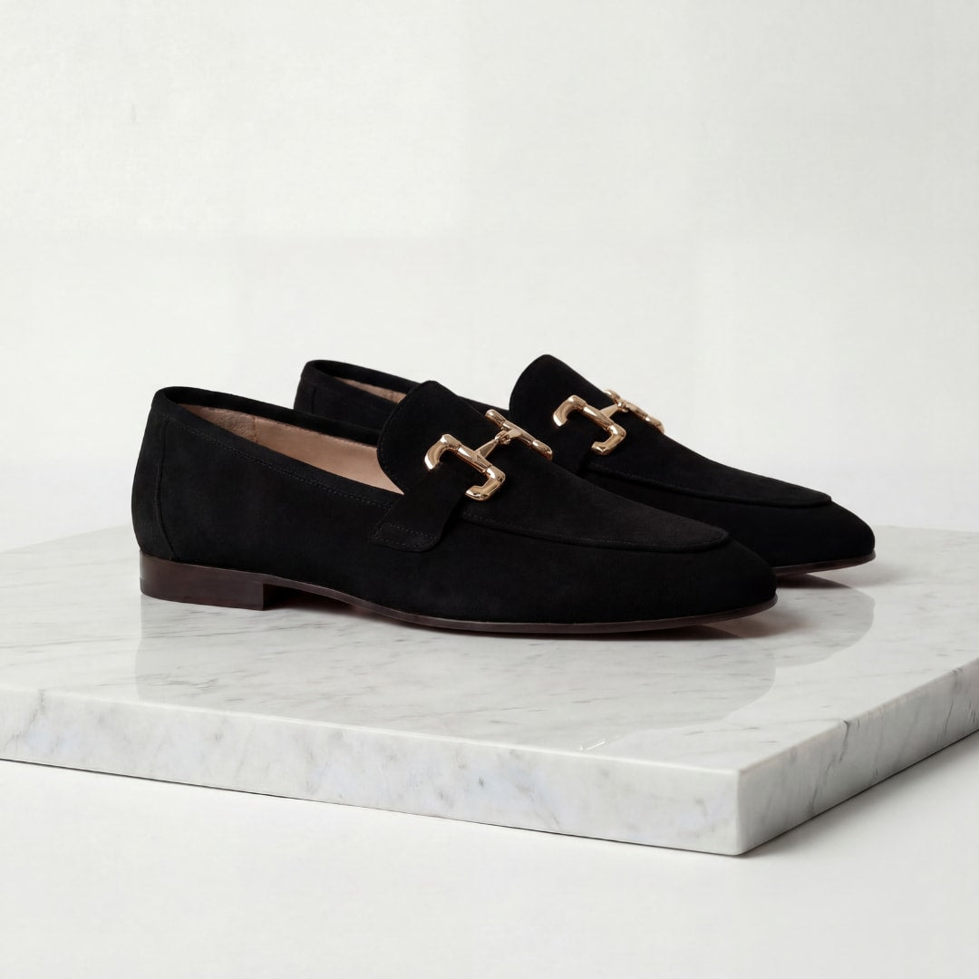 Herren Wildleder-Loafer mit Trense | Knut
