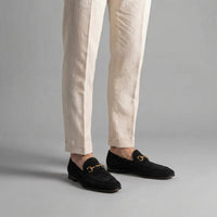 Herren Wildleder-Loafer mit Trense | Knut