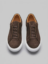Herren Wildleder-Sneaker mit Perforation | Gerold