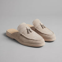 Herren Wildleder-Loafer mit offener Ferse | Eberhard