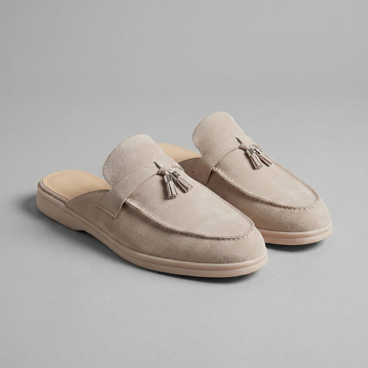 Herren Wildleder-Loafer mit offener Ferse | Eberhard_1