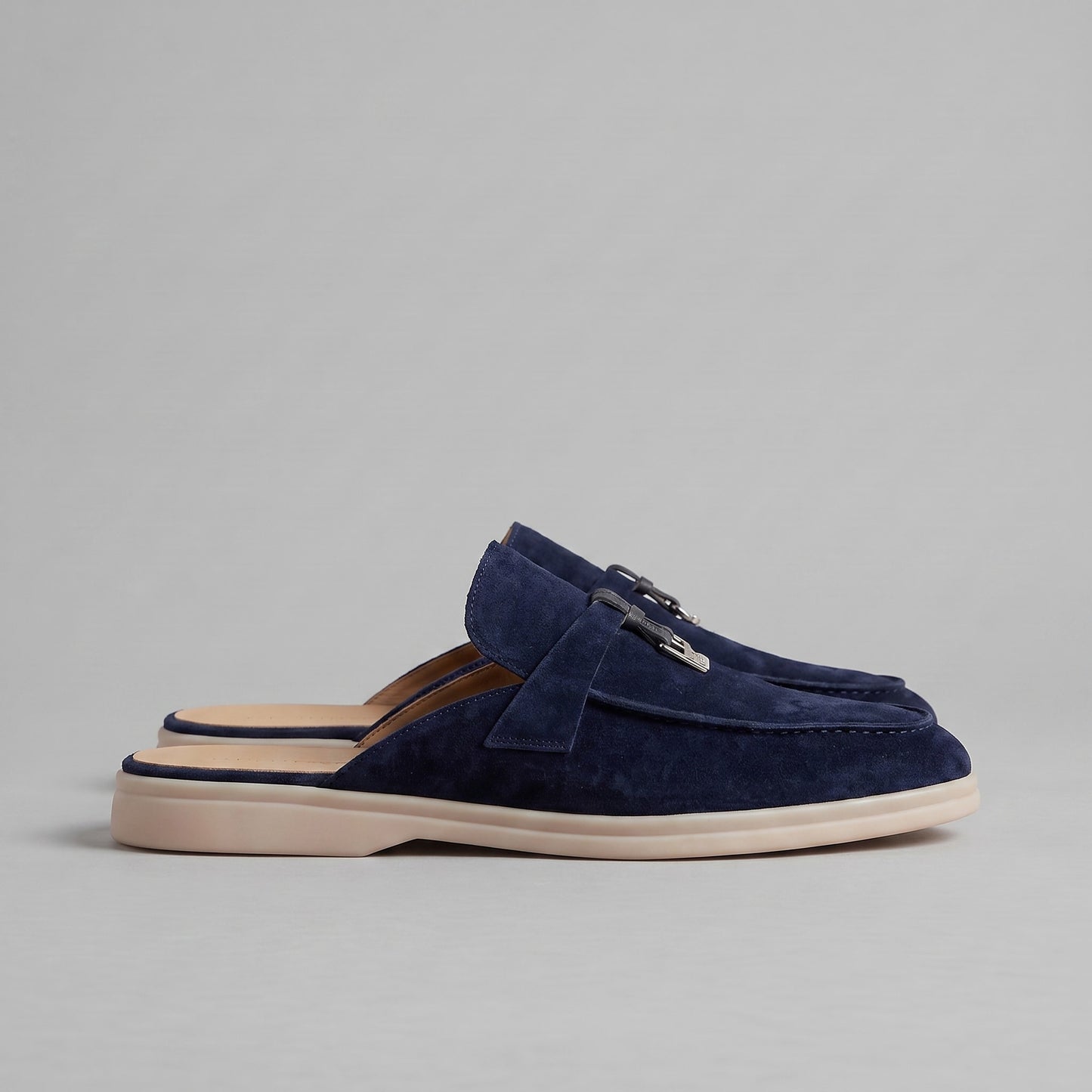 Herren Wildleder-Loafer mit offener Ferse | Eberhard_11