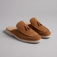 Herren Wildleder-Loafer mit offener Ferse | Eberhard
