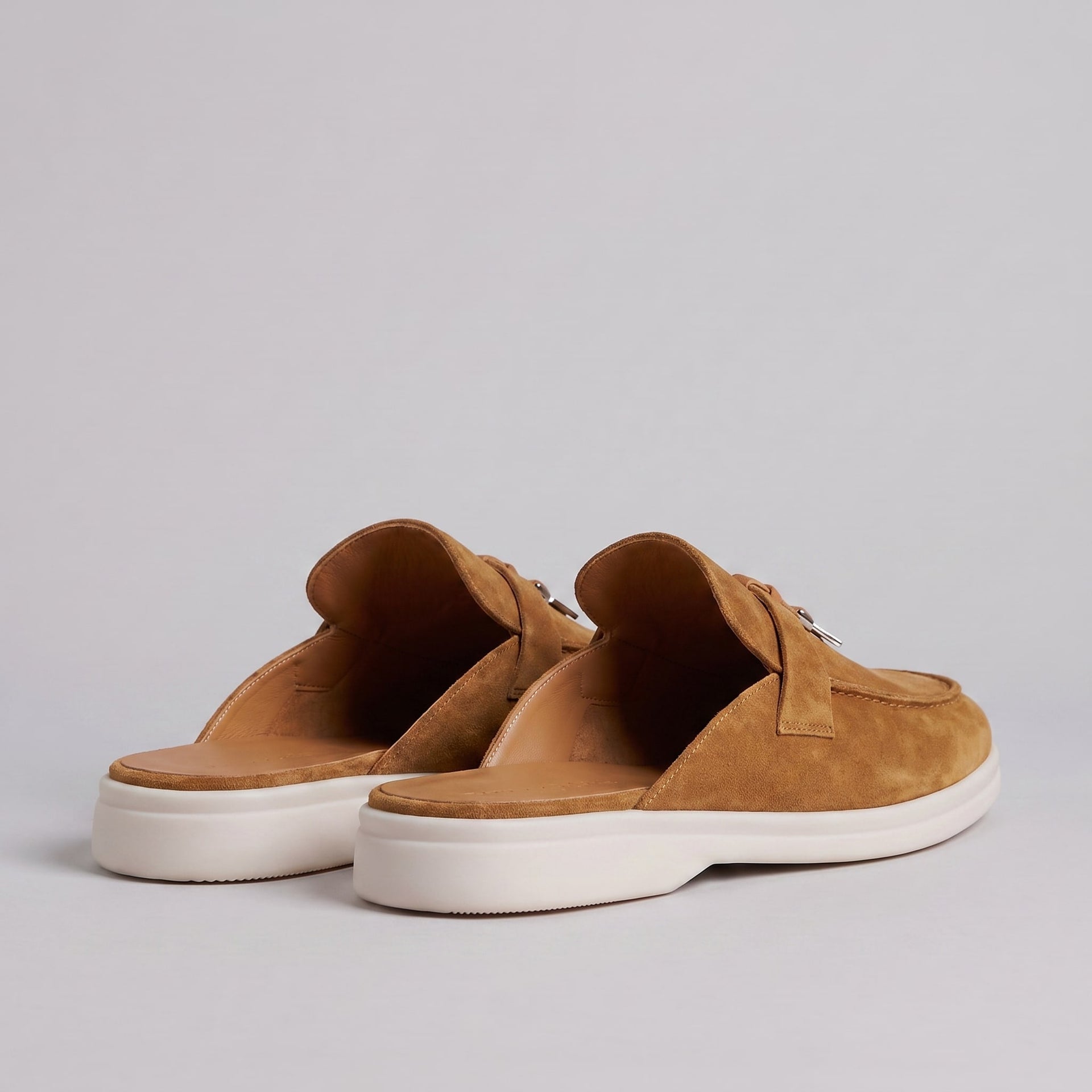 Herren Wildleder-Loafer mit offener Ferse | Eberhard
