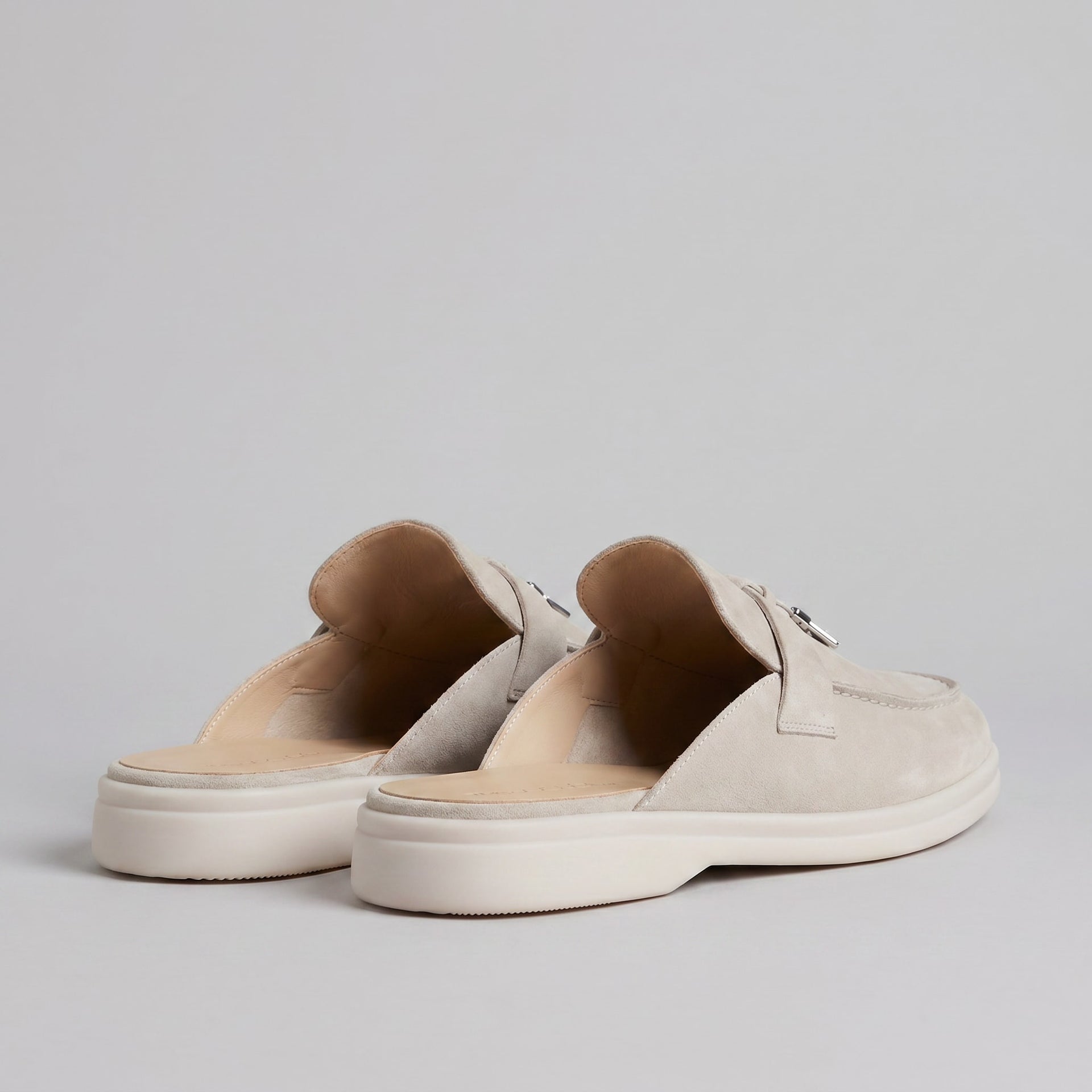 Herren Wildleder-Loafer mit offener Ferse | Eberhard
