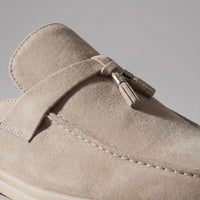 Herren Wildleder-Loafer mit offener Ferse | Eberhard