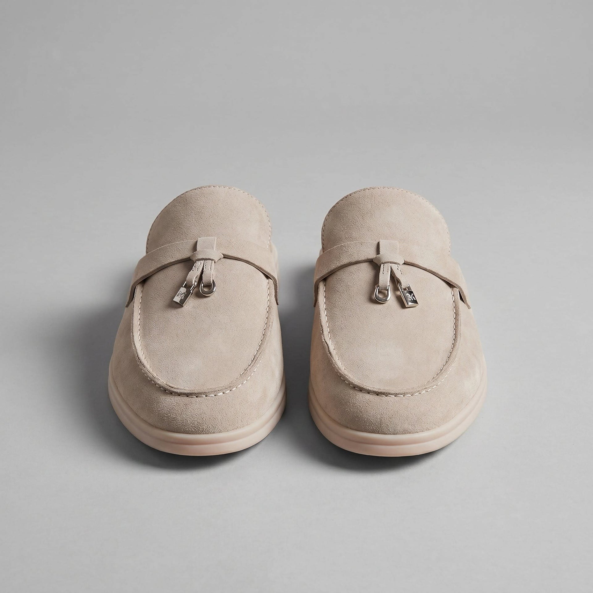 Herren Wildleder-Loafer mit offener Ferse | Eberhard
