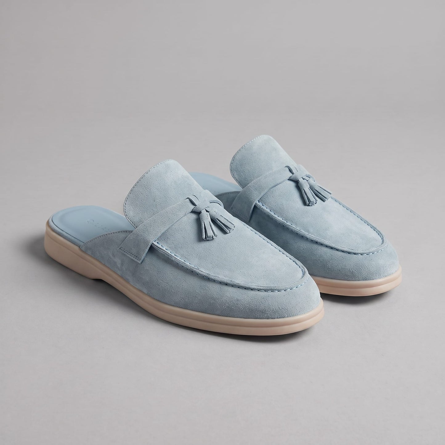 Herren Wildleder-Loafer mit offener Ferse | Eberhard_6
