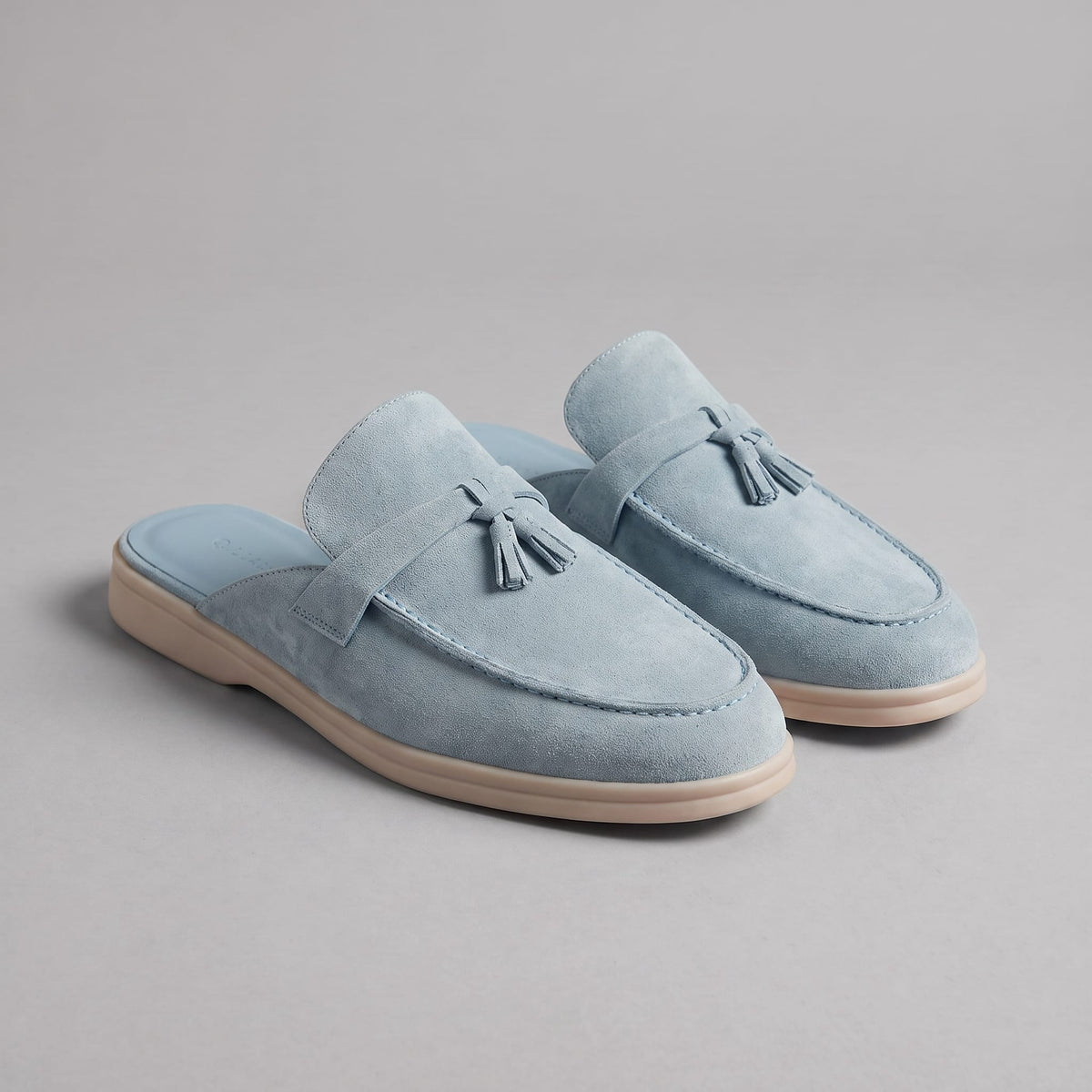 Herren Wildleder-Loafer mit offener Ferse | Eberhard