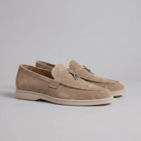 Herren Wildleder-Loafer mit Metalldetail | Eckart