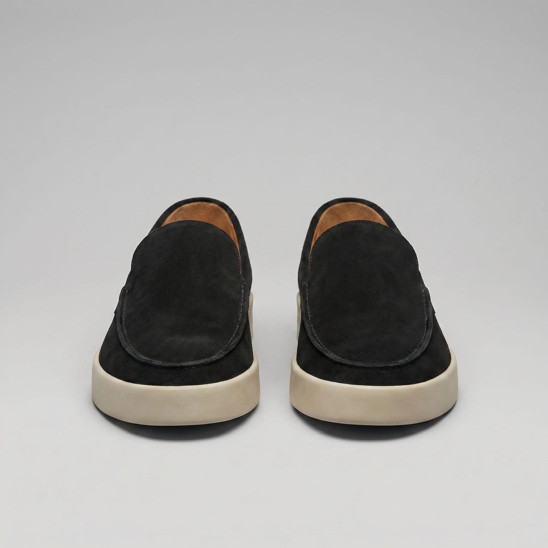 Herren Wildleder-Loafer mit Kontrastsohle | Edgar