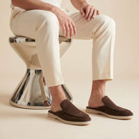 Herren Wildleder-Loafer mit offener Ferse | Hannes