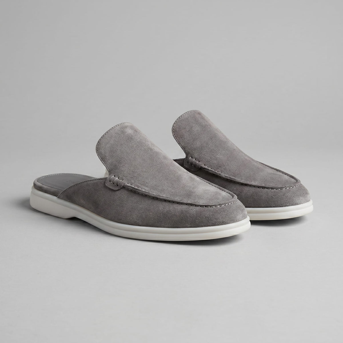 Herren Wildleder-Loafer mit offener Ferse | Hannes