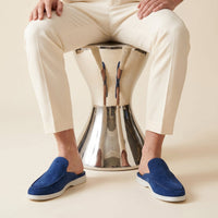 Herren Wildleder-Loafer mit offener Ferse | Hannes