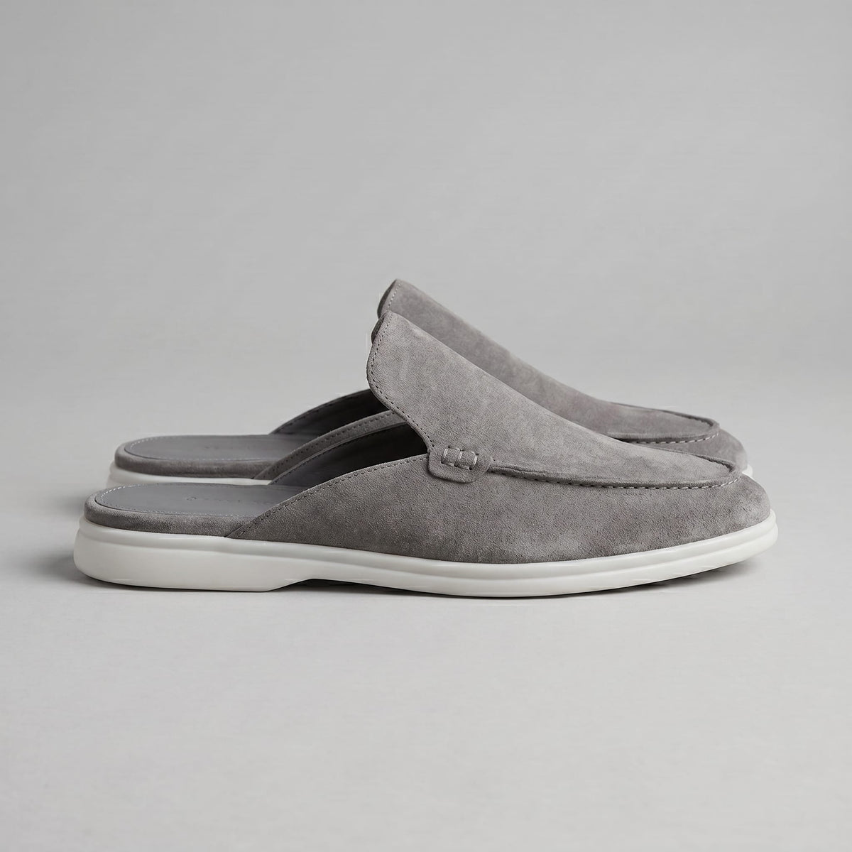Herren Wildleder-Loafer mit offener Ferse | Hannes