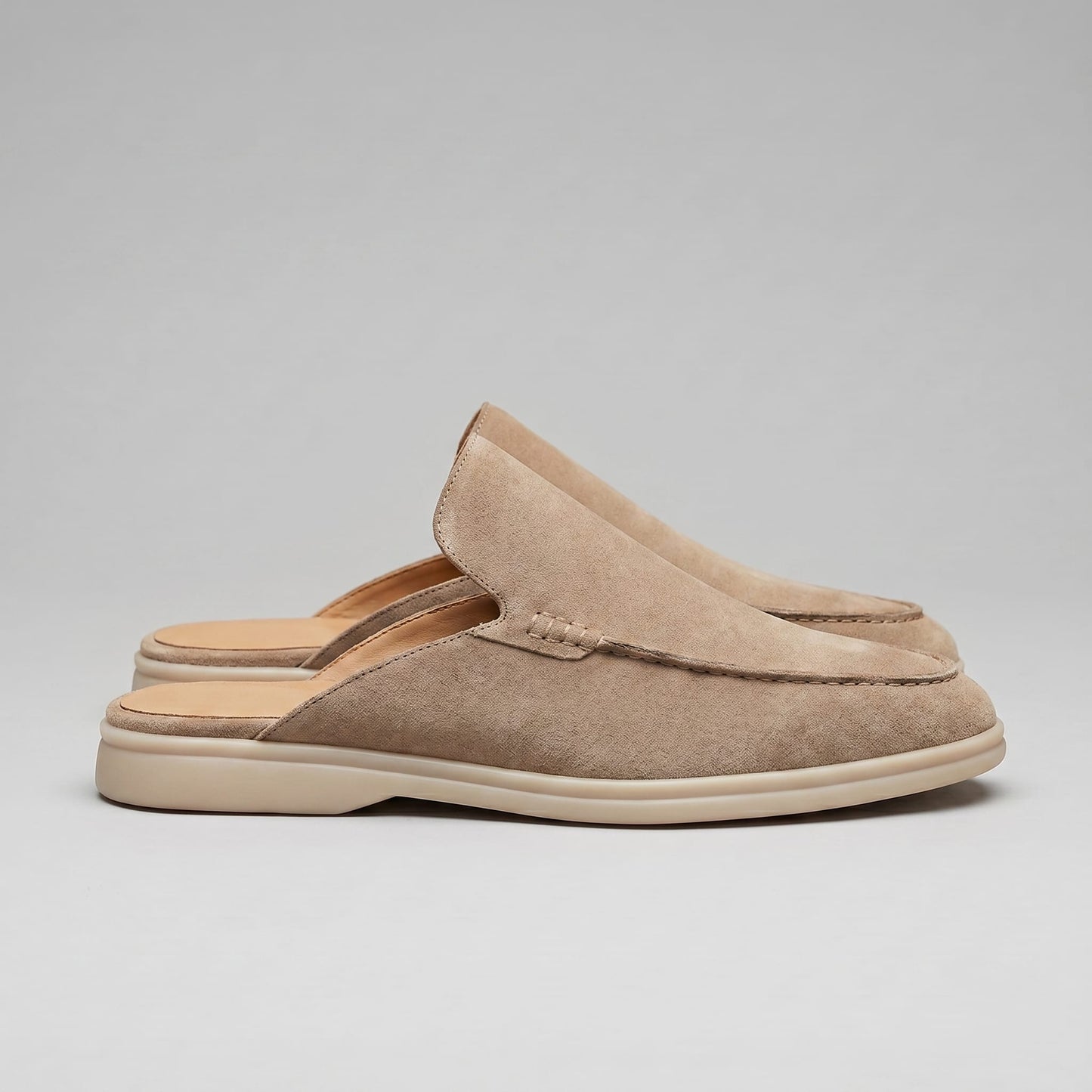 Herren Wildleder-Loafer mit offener Ferse | Hannes_33